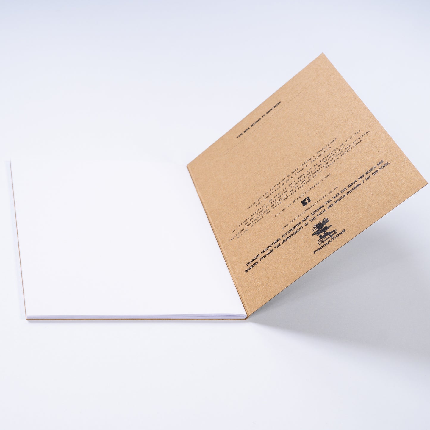 Breakin Book Classic Product Inside Back Cover